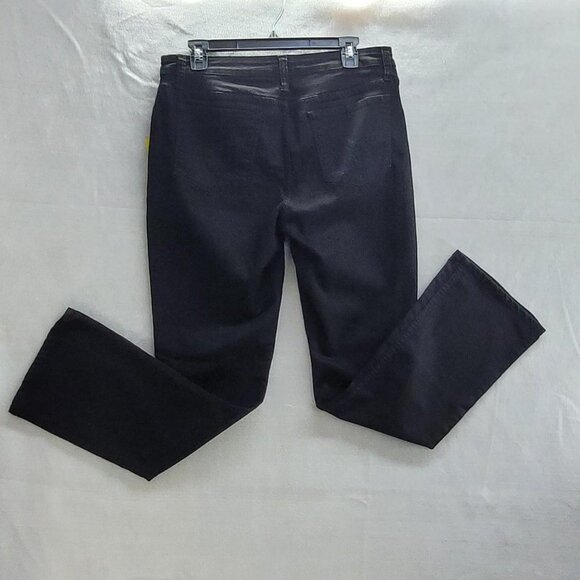 Lee Riders Midrise Black Bootcut Jeans Size 14M - Picture 2 of 4